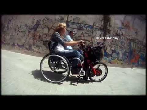 BATEC ELECTRIC: Your add-on powered handbike for wheelchair