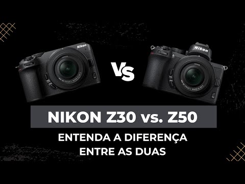 Câmera Nikon Z30 Mirrorless - 20.9MP, 4K com Lente 16-50mm