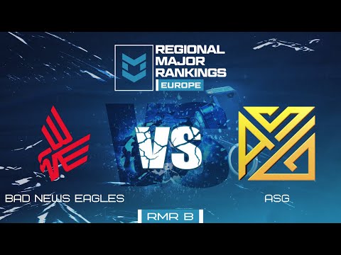 Bad News Eagles vs ASG | Map 1 Vertigo | PGL RMR EUROPE B - Day 3