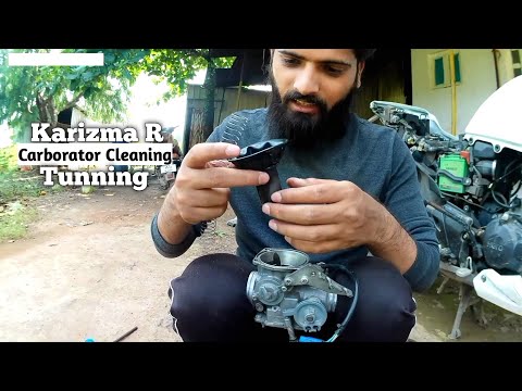 Karizma r Carburetor Cleaning & Tuning