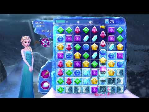 How to beat level 248 of Frozen Free Fall Snowball Fight walkthrough part 41