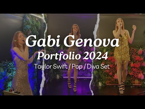 Gabi Genova - Taylor Swift Tribute / Pop Diva Set Portfolio 2024 | Vocal Reel(Algarve - Portugal)