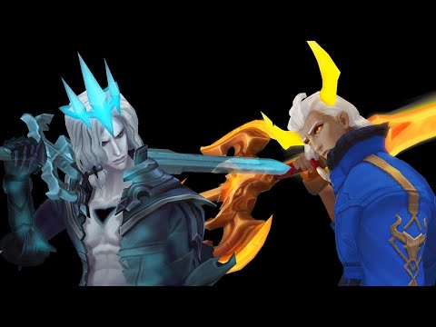 Viego, the Ruined King vs Lunar Beast Viego Skin Comparison
