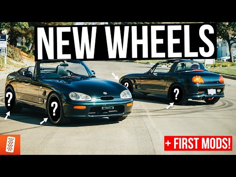 The Suzuki Cappuccino's GET NEW WHEELS! [But which setup is BEST!?]