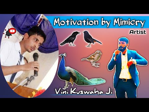 Vinay Kusswaha Mimicry on Stage