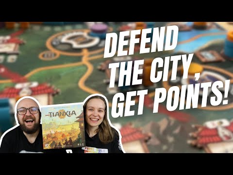 Cooperate (but not really) to stop the enemy! - Tianxia Board Game Review