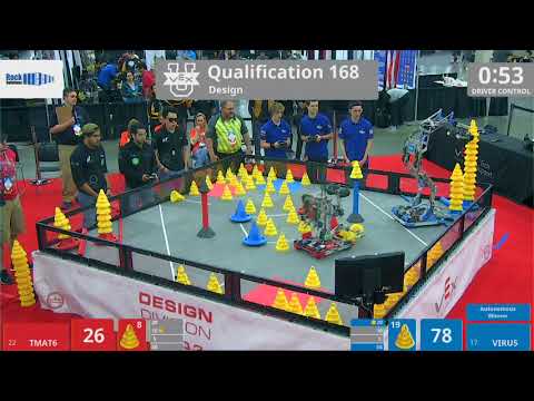 2018 VEXU Design Q168 - TMAT6 vs VIRU5 - 78 to 125