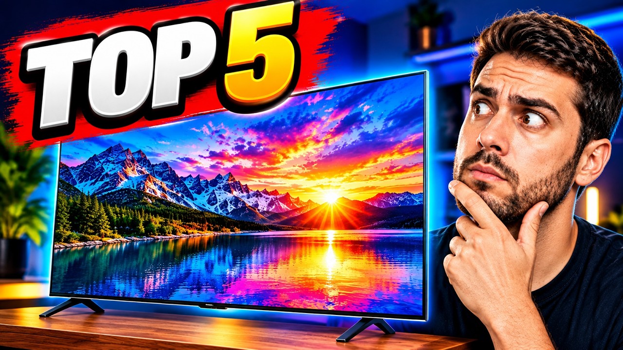TOP 5 Melhores TVs de 2026 | Compre somente estas!