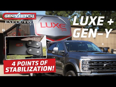Why LUXE Fifth Wheel TRUSTS the GEN-Y Pin Box! | EXECUTIVE with TORSION-FLEX