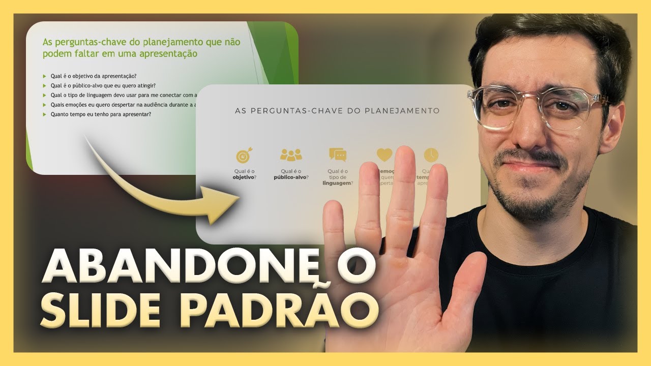 Como ELIMINAR os títulos e bullet points dos seus slides