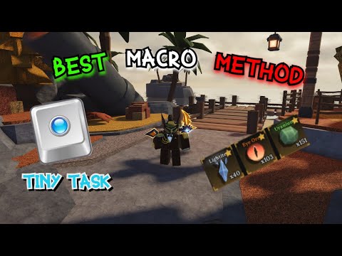 The Forge Macro BEST METHOD | Tiny Task |