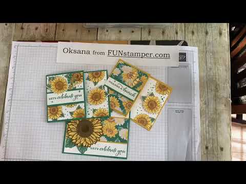 Funky Fold - card with gift card holder