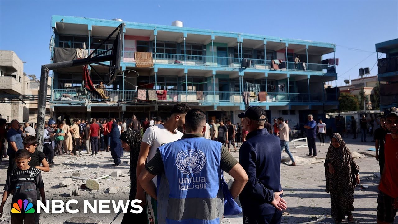 6 U.N. workers among at least 18 killed in Israeli airstrike on Gaza school