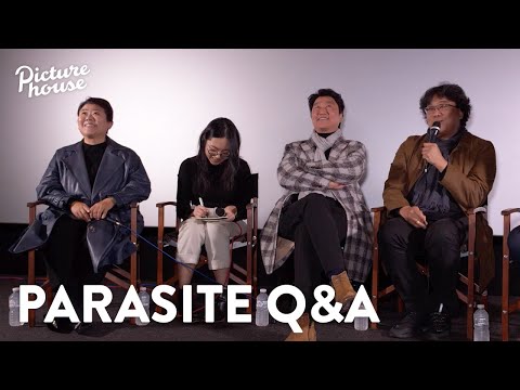 Parasite Q&A with Boon Joon-ho, Song Kang-ho & Lee Jung-eun