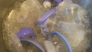 LANSİNOH SÜT SAĞMA MAKİNESİ NASIL TEMİZLENİR🧼 GENEL BİBERON VE EMZİK TEMİZLİĞİ NASIL YAPILIR 🍼