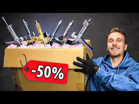 I Bought $3,311.58 of Airsoft Guns for CHEAP!