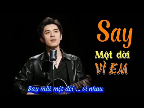SAY MỘT ĐỜI VÌ EM/Ken Quách - HuongMyBông/ Nhạc Hot Tiktok Cover (Có phụ đề)