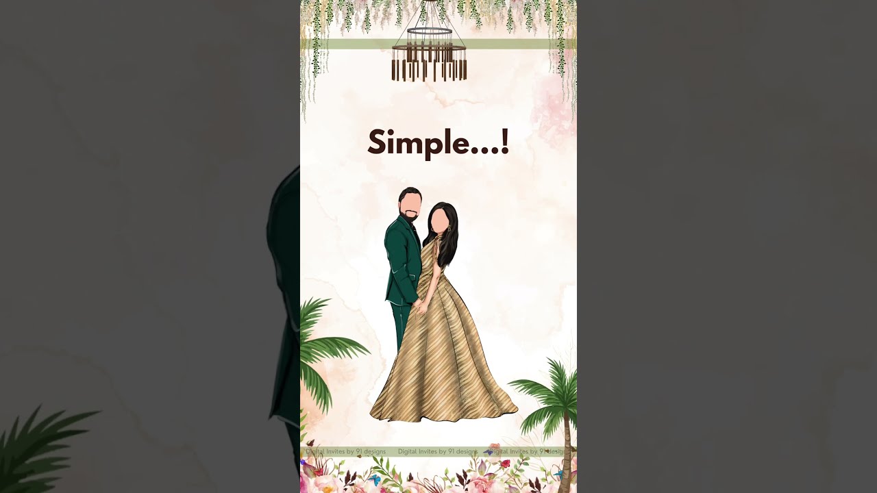 Floral Special Event Announcement Invite