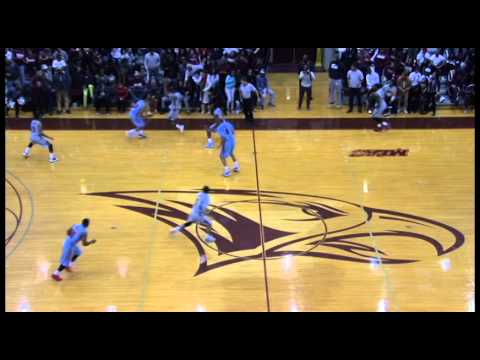 #SCTop10 JORDAN PARKS STEAL AND SLAM FROM NO LOOK PASS #NCCUMBB