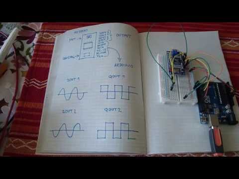 Arduino + AD9850 signal generator
