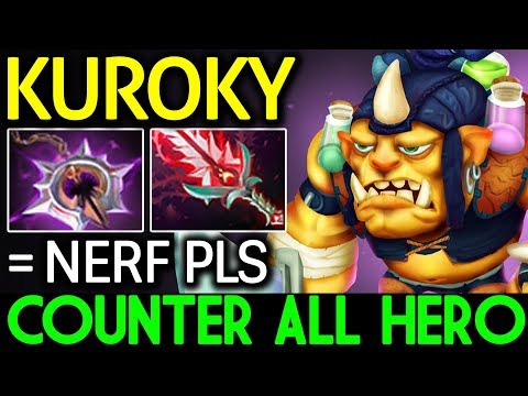Kuroky Dota 2 [Alchemist] Cancer Build Counter All Hero