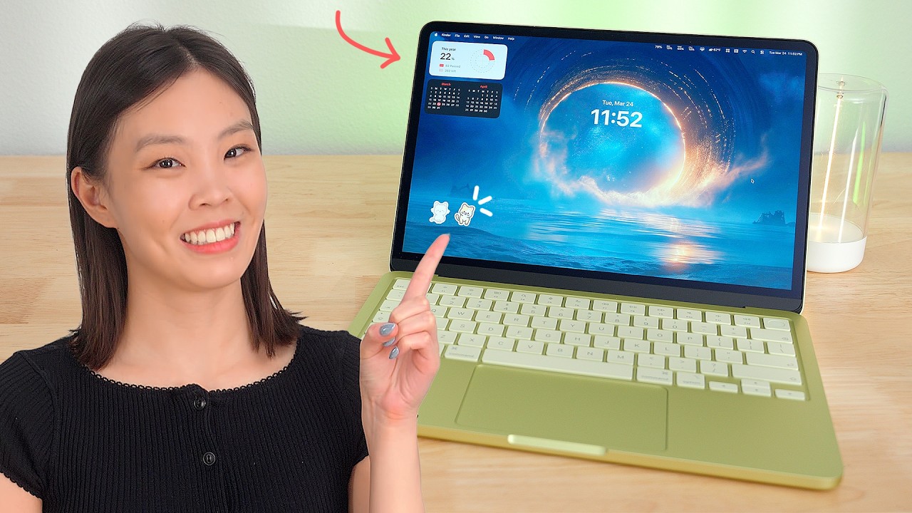 First Things To Do On New MACOOK NEO | MacBook Setup & Customization 🎾🍋‍🟩