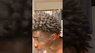 When bed head tries to ruin your life #shorts #naturalhair #hairtips