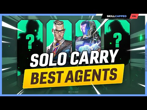 5 Best SOLO CARRY Agents (And How to Play Them!) - Valorant Guide