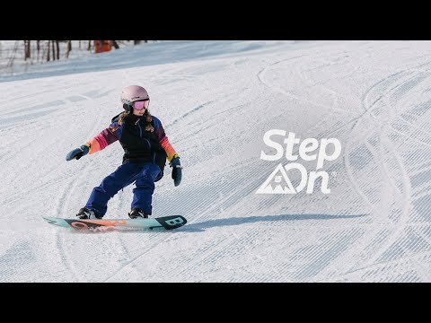 Cноуборд Step On®: Snowboarding Simplified for Beginners