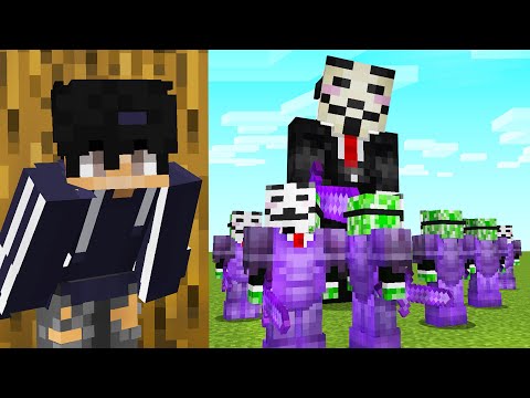 I Went UNDERCOVER in a HACKERS ONLY Server in Minecraft...