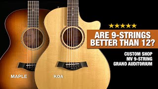 Video thumbnail for Are 9-Strings Better Than 12? (Taylor Custom GA Models) by Acoustic Letter