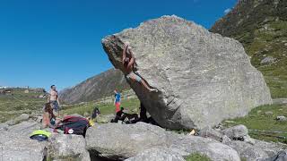 Video thumbnail of Suworow direct, 7c+. Gottardo