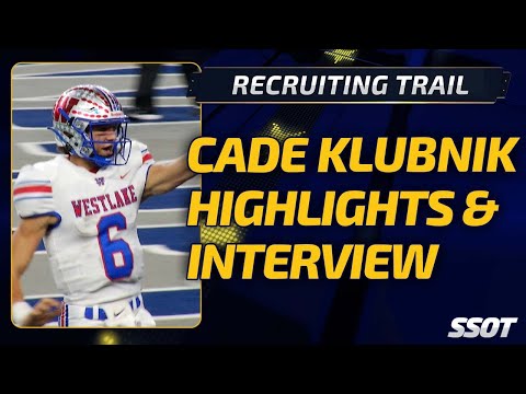 Clemson Commit Cade Klubnik is the Latest Star Quarterback to Play for Austin Westlake High School