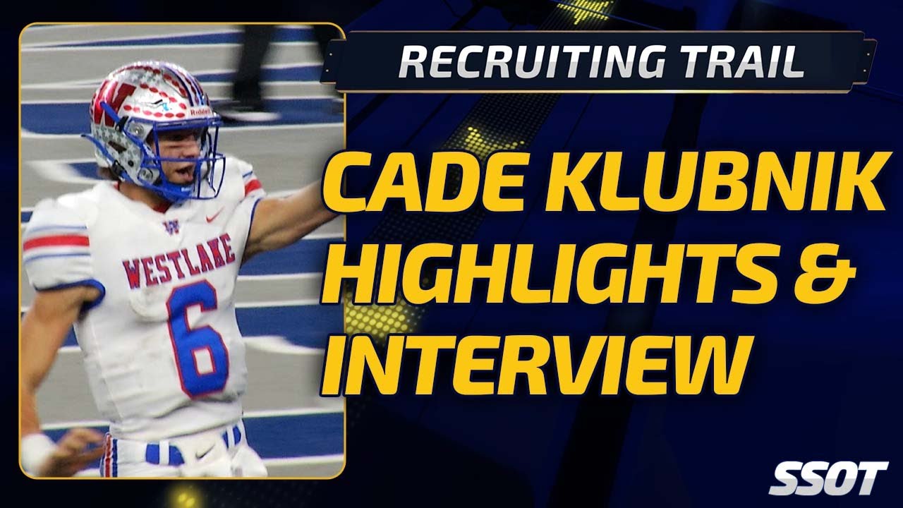 Clemson Commit Cade Klubnik is the Latest Star Quarterback to Play for Austin Westlake High School