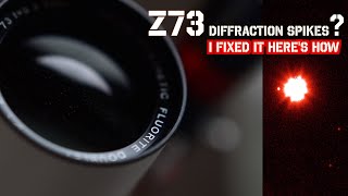 William Optics Z73 diffraction spike fix