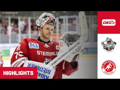 DEL2: Eisbären Regensburg vs. EC Bad Nauheim | Highlights