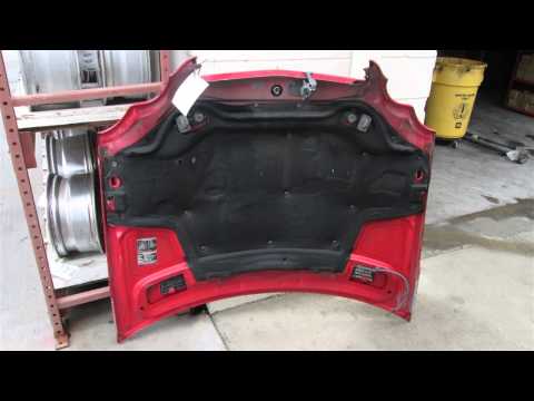 2006 Mercedes C230 Hood RED GOOD SHAPE 203TYPE - mbiparts.com Used OEM Mercedes Parts - Disma... OEM