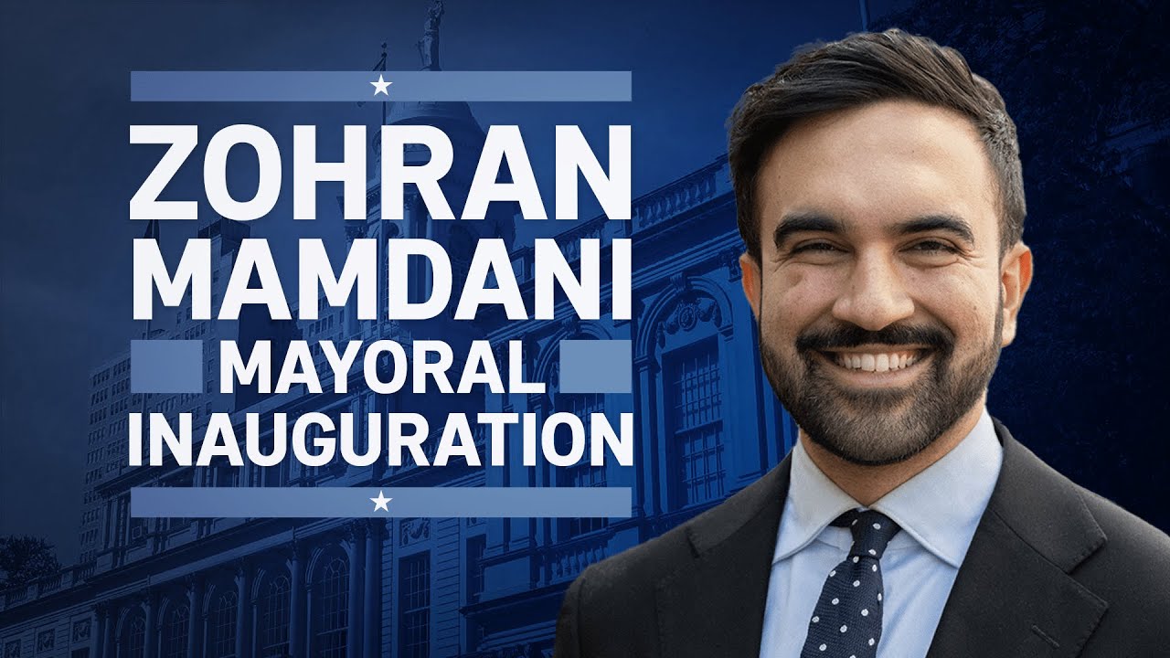 LIVE: Zohran Mamdani Sworn In | Inauguration Ceremony in NYC | NBC New York