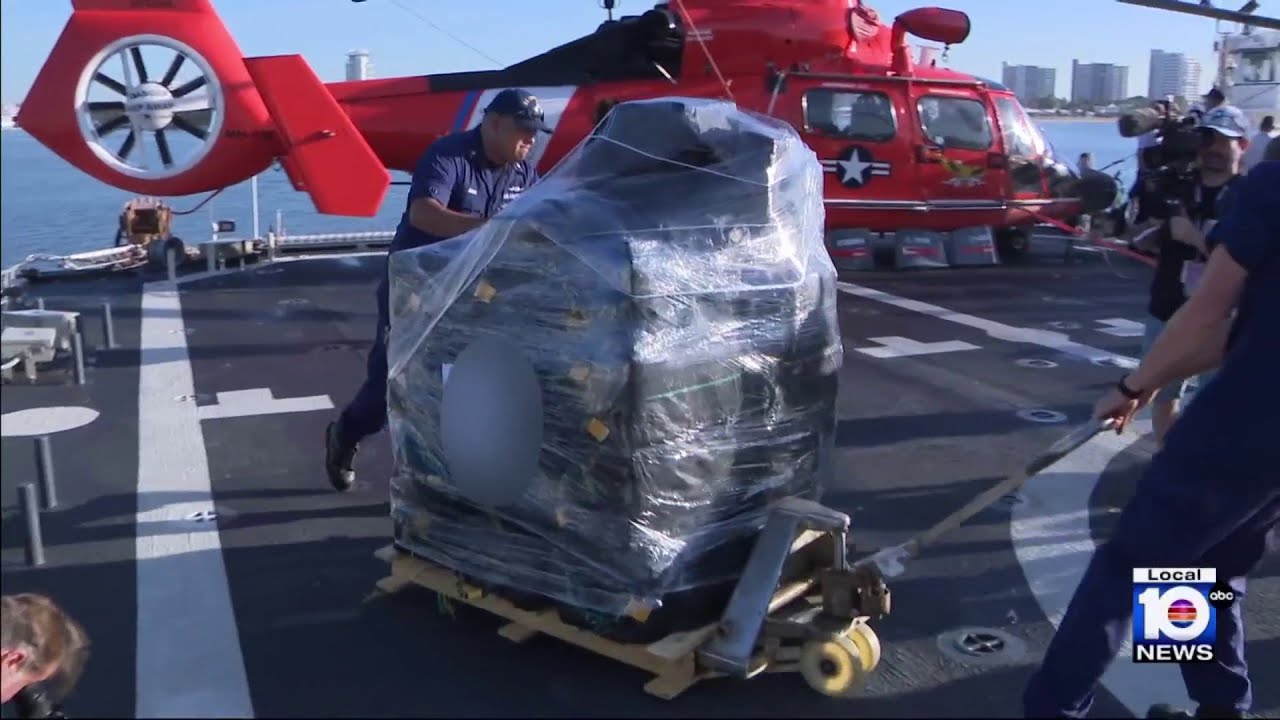 BIG BUST: $500M worth of drugs offloaded at Port Everglades