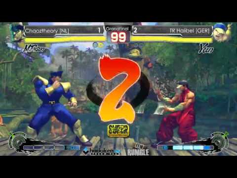 FFM Rumble 5: GrandFinal SSFIV TR Halibel (YUN) vs Chaoztheory (DIC) 3/3