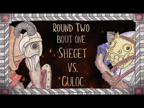 Splatterface, Round 2 Bout 1: Sheget vs. Culoc