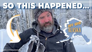 SO THIS HAPPENED on our ALASKAN HOMESTEAD...GOOD THING we just cleaned the chimney...NOT!