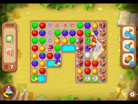 GardenScapes Level 13418 no boosters