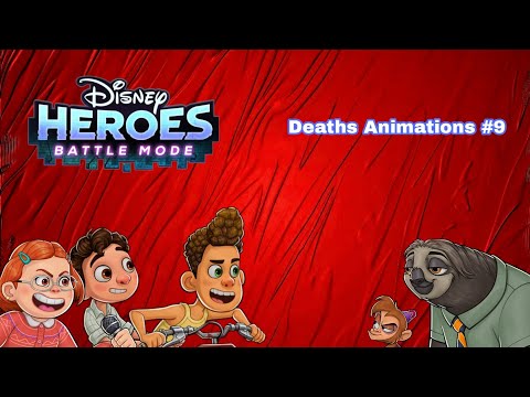 Disney Heroes Battle Mode - Deaths/Defeats Animations (Part 9)