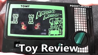 Knight's Mission Tomy Pocket Arcade Game Toy Review - The No Swear Gamer