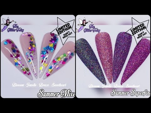?♀️Summer Collection LIMITED EDITION?♀️Product Video?♀️The Glitter Fairy?♀️