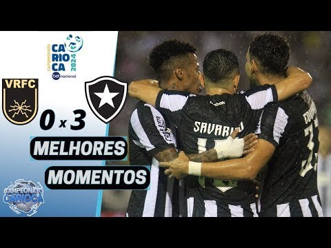 Volta Redonda 0 x 3 Botafogo   Melhores Momentos COMPLETO   Cariocão 2024