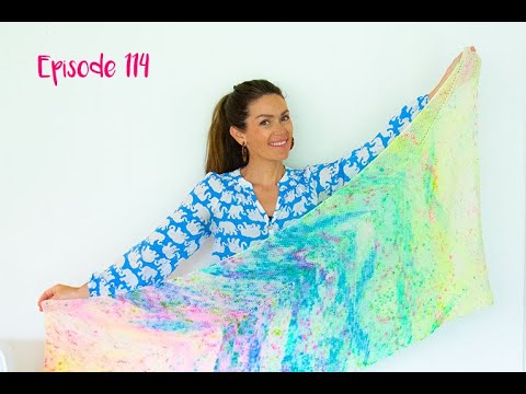 Pineapple Knits | Episode 114 | Dianella Wrap is finished! ☀️