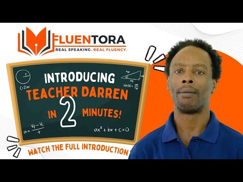 Introducing Teacher "Darren"