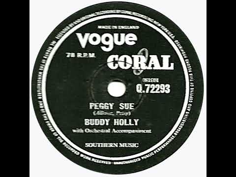 UK New Entry 1957 (175) Buddy Holly - Peggy Sue
